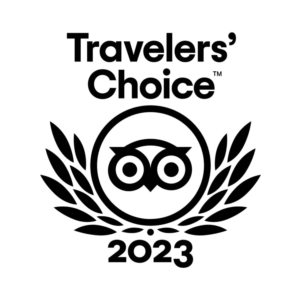 TripAdvisor Travelers Choice Award Certificate Beleza By The Beach Resort 2023