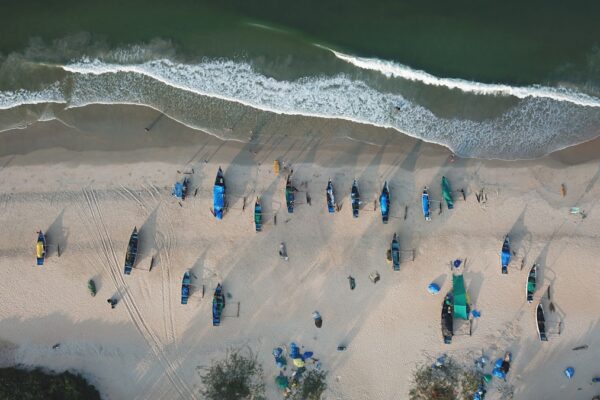 Benaulim-Beach-Aerial-View