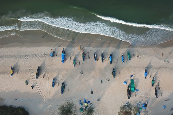 Benaulim-Beach-Aerial-View
